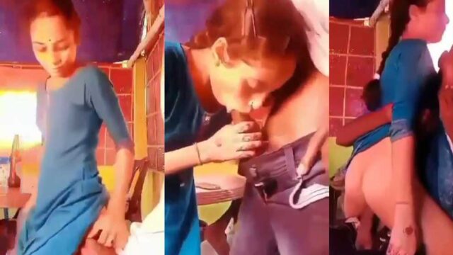 Skinny Village Girl Sex in Hotel Dhaba XXX Video