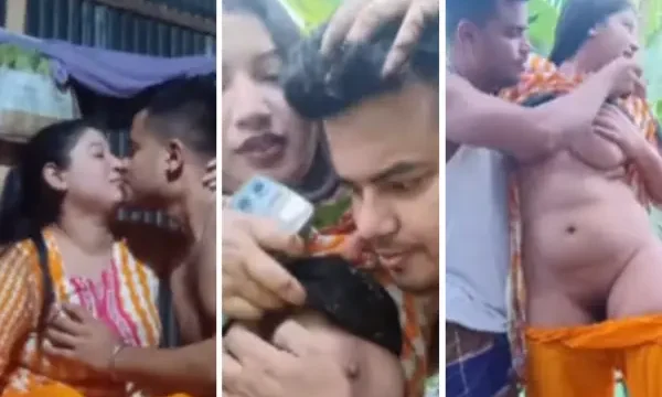 Beautiful Sexy Village Bhabi Outdoor Fucking Video