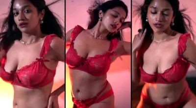 Hot Desi Actress Teasing in Bikini Nude HD