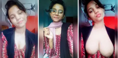 Hot Cute Girlfriend Flashing her Boobs HD