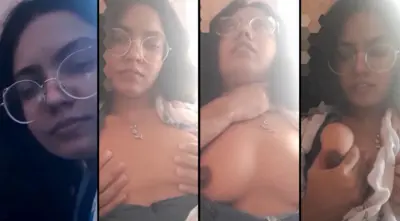 Indian Chasmish GF Blowjob in Restaurant HD