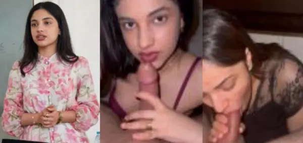 Beautiful Sexy Paki Babe Giving Blowjob HD