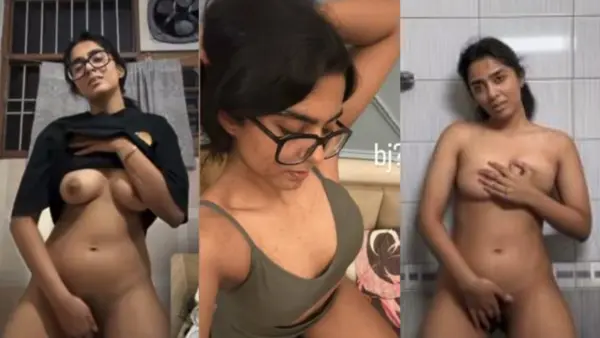 Cute Indian GF Pressing Boobs Fingering HD